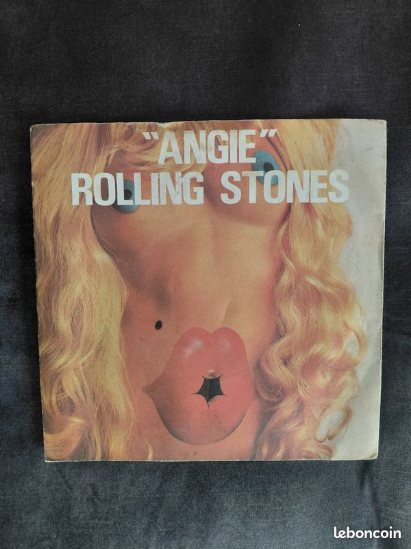 Rolling Stones vinyle 45t Angie 1973 (image 1)
