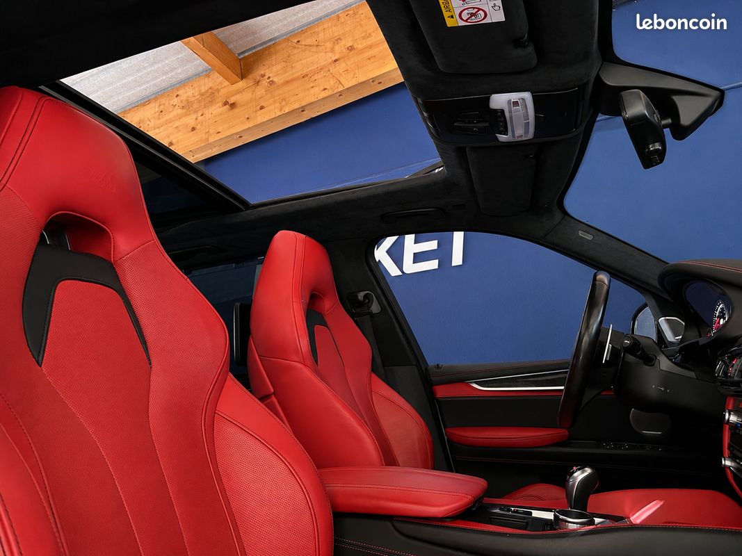BMW X5 M F85 Pack COMPETITION 4.4 V8 575 cv - Première Main - Malus Payé - Immat France - B&O - Toit Ouvrant - Caméra de Recul - Attelage - Affichage Tête Haute (image 9)