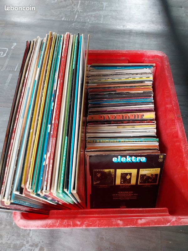 Vrac de vinyle année 60 (image 1)