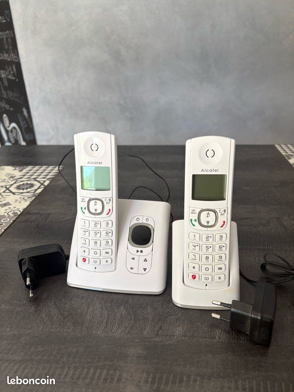 Téléphone fixe ALCATEL F530 VOICE DUO (image 1)