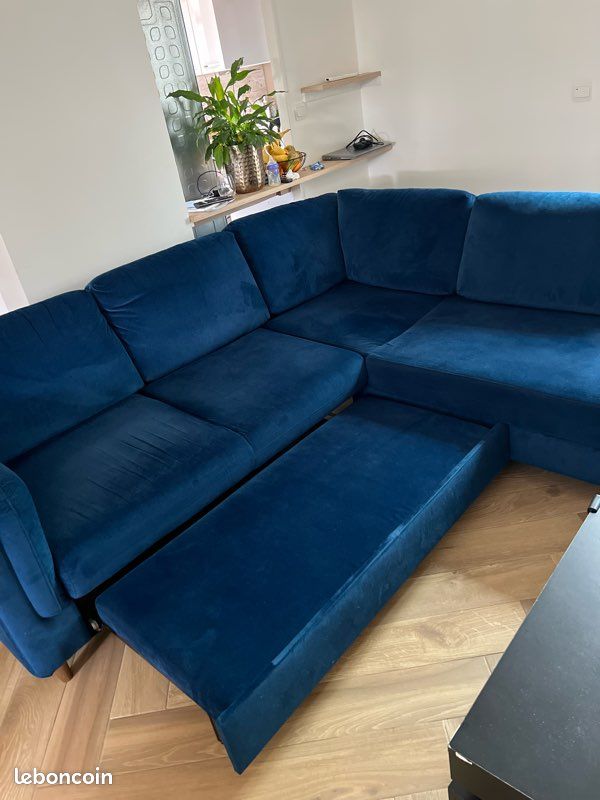 Vente Canapé contemporain d’angle convertible en L (image 5)