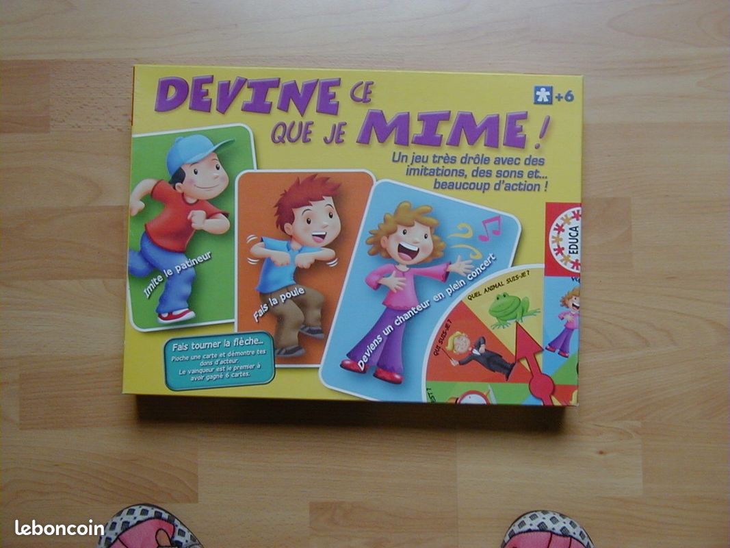 Jeu Devine ce que je mime (image 1)