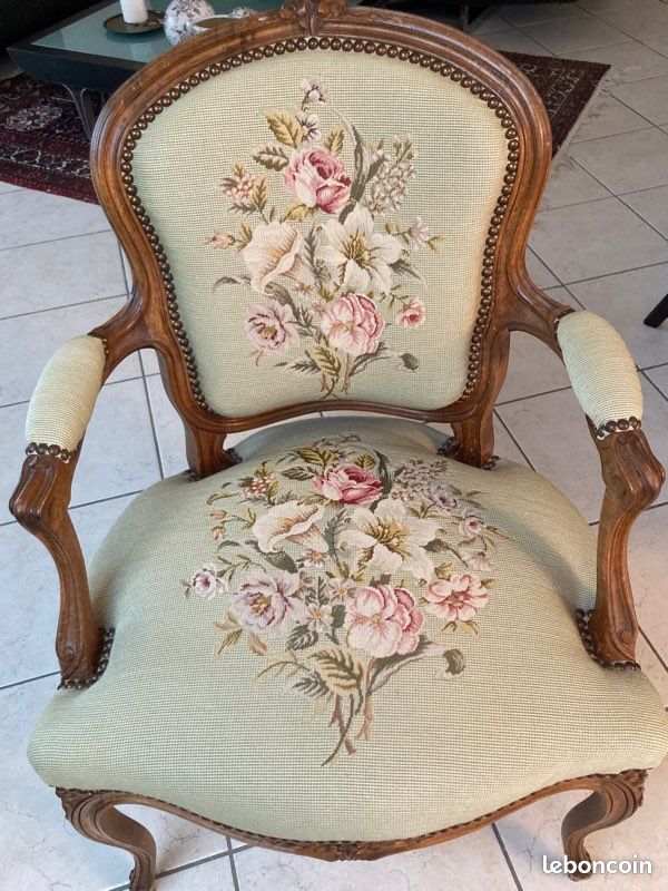 Fauteuils style Louis XV (image 9)