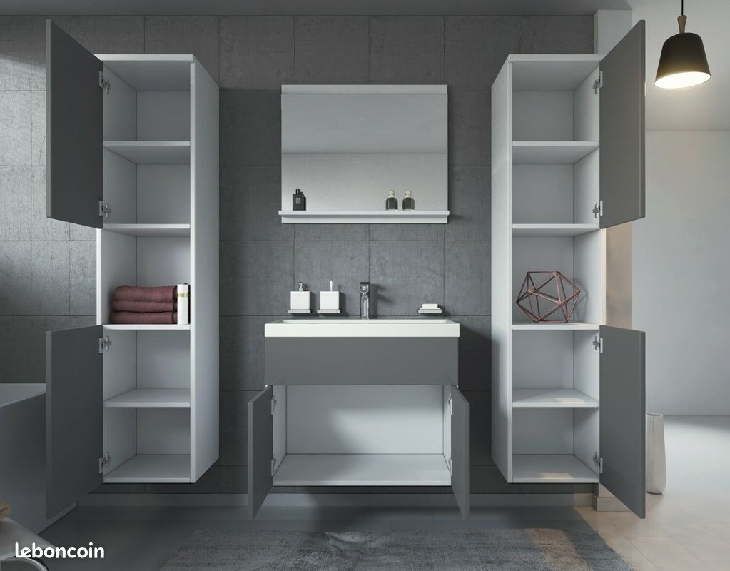 Meubles de salle de bain ensemble de 4 meubles (image 10)