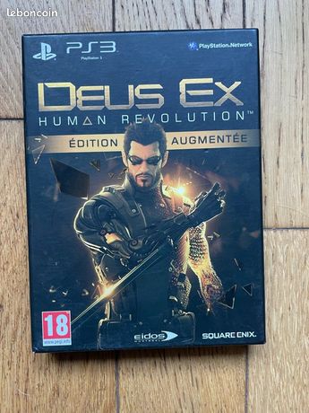 Deus Ex: Human Revolution Édition Augmentée - PS3 - Neuf Sous Blister - VF - Square Enix