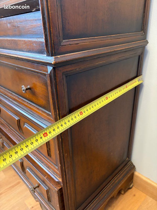 Bureau ancien avec rangement (image 5)