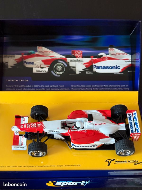 Scalextric Slot Toyota F1 "2002" #25 1/32 (image 1)