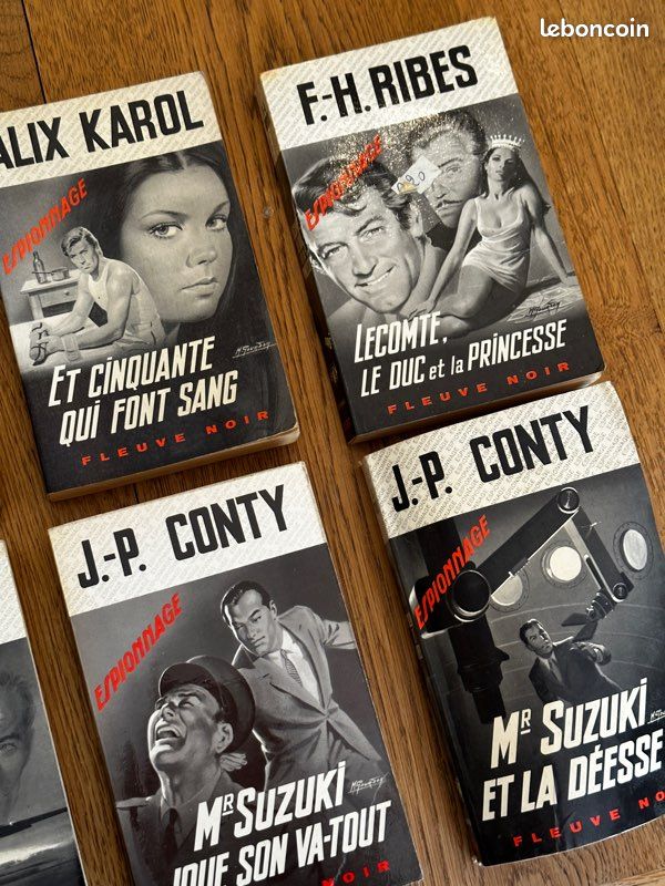 8 livres espionnages édition Fleuve Noir (image 3)