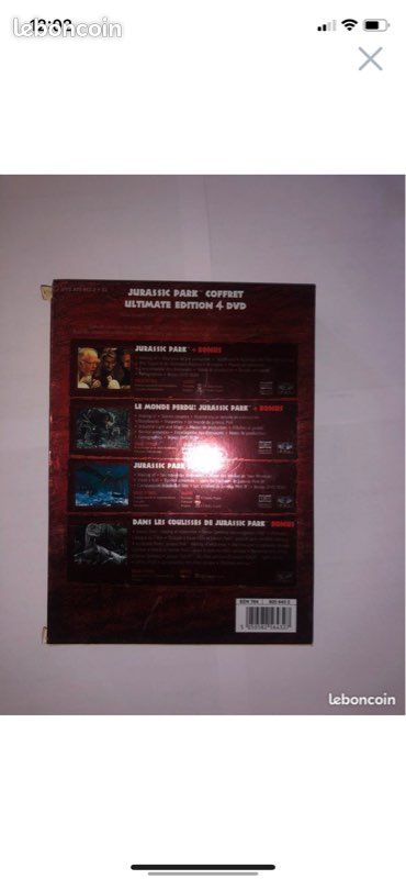 Coffret Complet Jurassic Park (image 2)