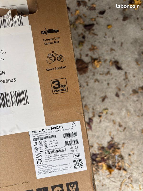 Asus tuf gamine VG249Q1R 1ms 1080p 165hz (image 13)