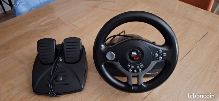 Volant Super Drive SV200 Pour Xbox One, PS3, PS4, PC - Ouvert Jamais Utilisé, Jeu Driver Inclus ?
