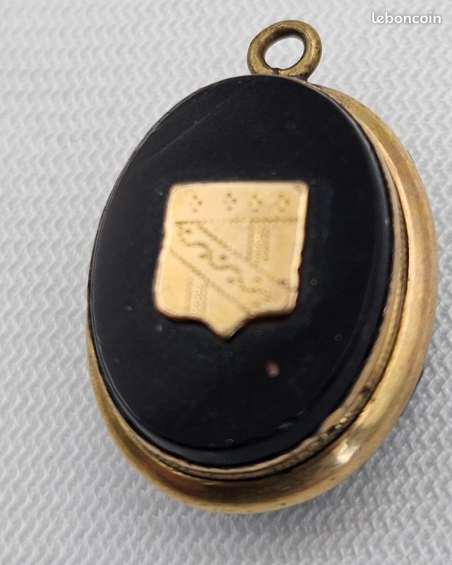 ANCIEN PENDENTIF PORTE louis en argent 1900 EUR 150,00 - FR