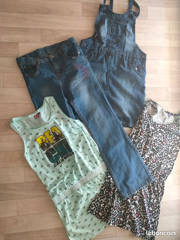 Lot de 4 vêtements filles de 14 ans (image 1)
