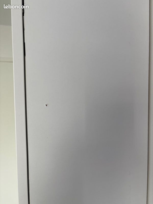 Bibliothèque armoire meuble de rangement peu profonde IKEA Billy bon état général (image 5)