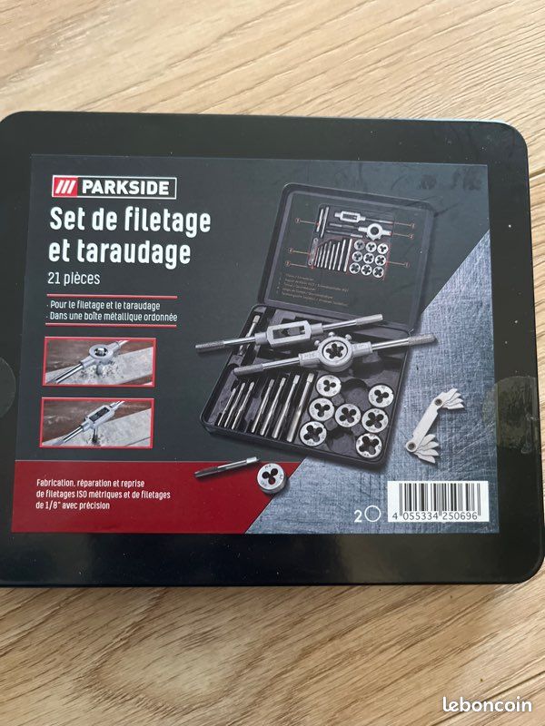 Set De Filetage Et Taraudage PARKSIDE® – Métriques ISO, Complet