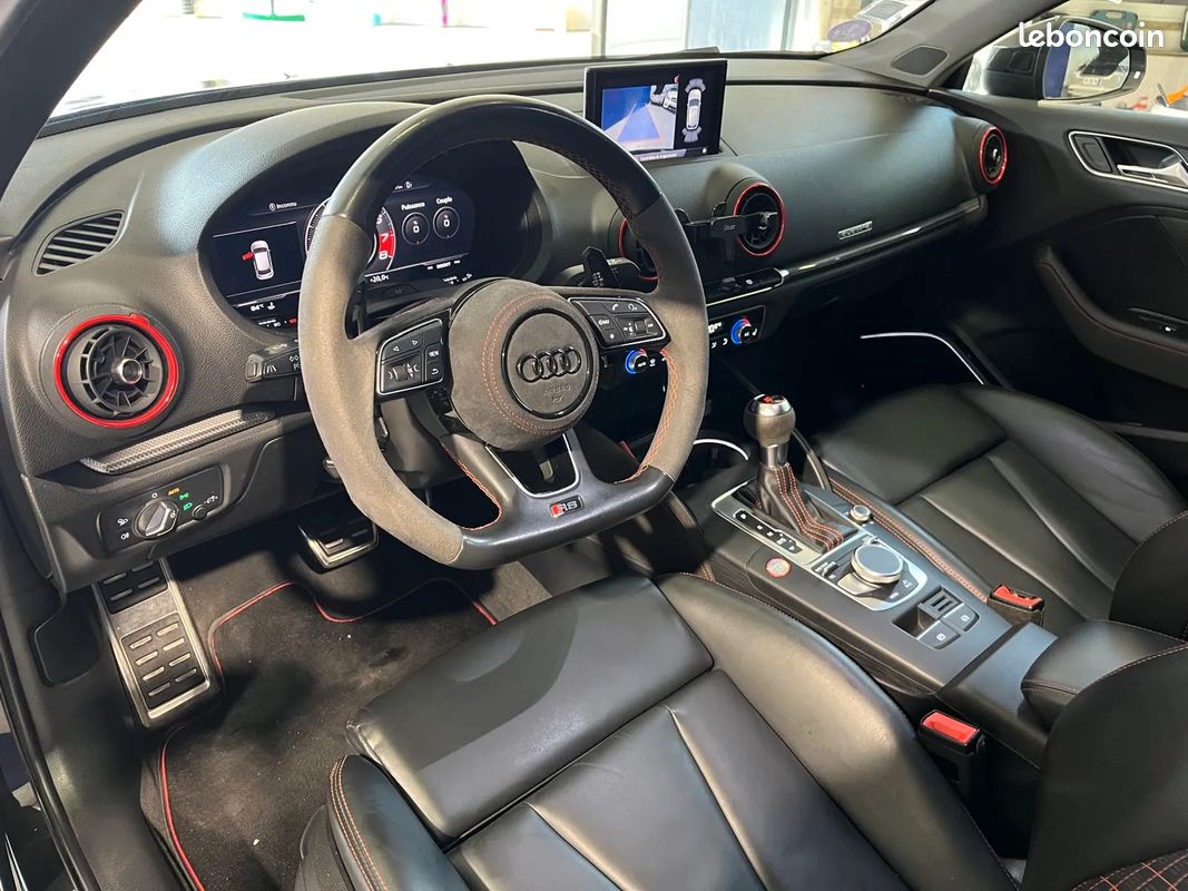 AUDI RS3 Sportback 2.5 400ch Base - 2018 - Boîte auto - GPS - LED (image 8)