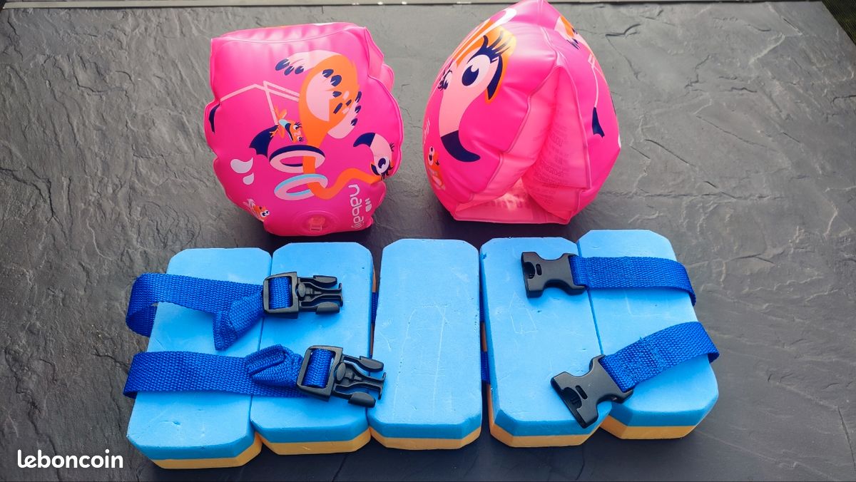 Lot de brassières + ceinture de natation (image 1)