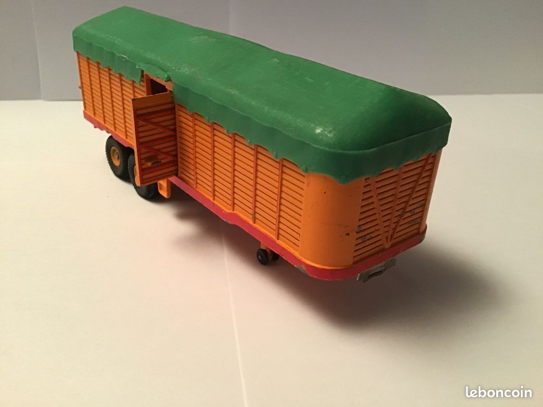 DINKY ATLAS TRACTEUR WILLEME & SEMI-REMORQUE BACHEE FRUEHAUF Réf 36B