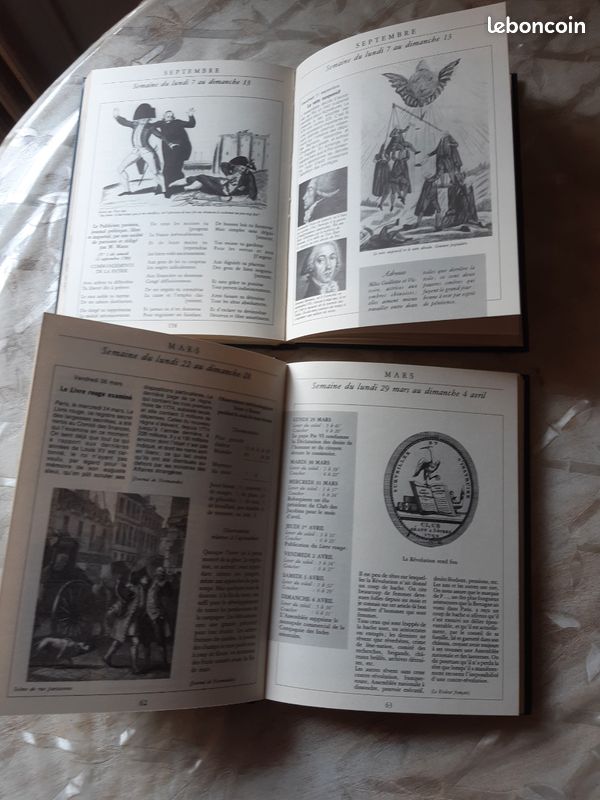 Lot de 2 almanachs 1789 et 1790 (image 6)