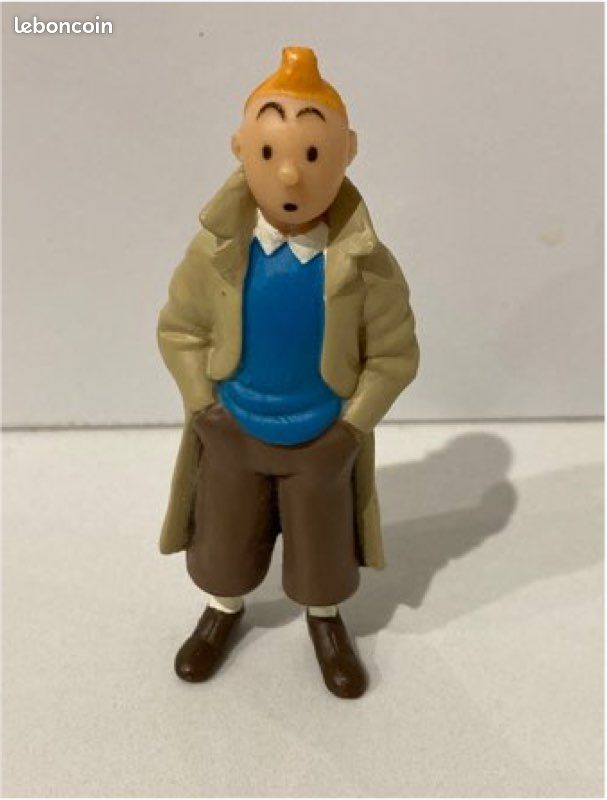 Figurine Tintin Et Milou - 19 Cm, En PVC. Un Classique De La BD En Figurine De Collection, Neuve Sous Emballage D'origine. Livraison Gratuite !