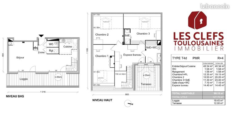 Duplex 4 pièces 120 m² — 14
