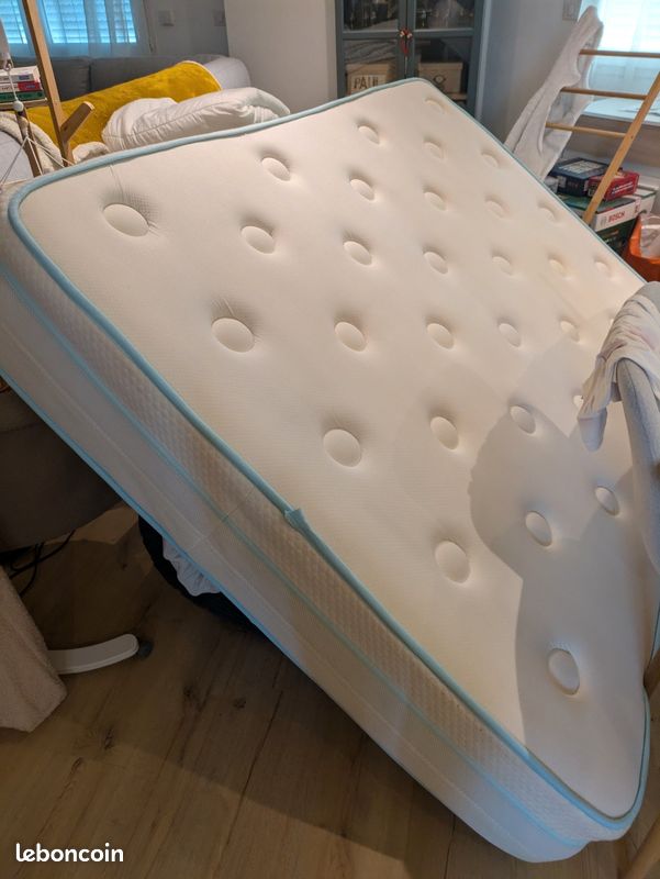 Lit + matelas 140x190 (image 5)