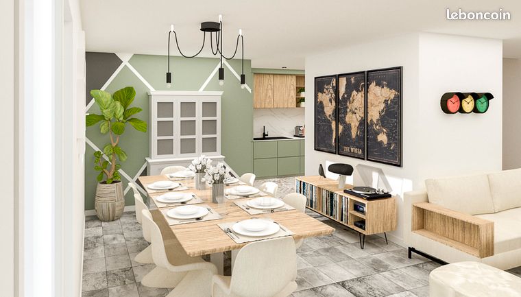 Maison 4 pièces 110 m²