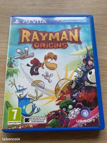 Jeu Rayman Origins PS Vita – Version PAL Euro, En Bon état Complet