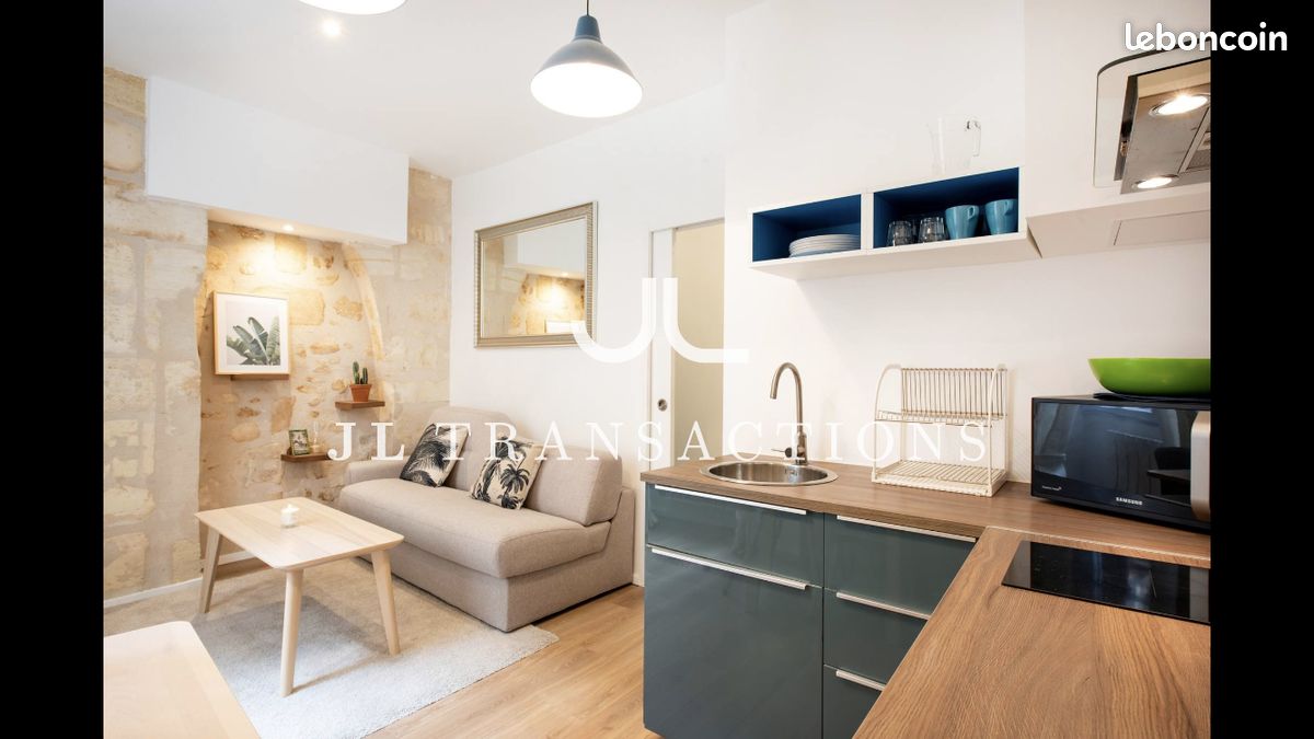 Appartement 1 pièce 17 m² · à Bordeaux · 17 m² · 680 €/mois