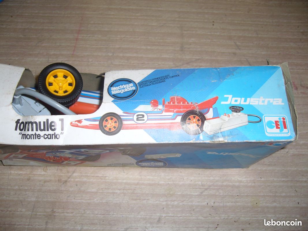 Formule 1 joustra tôle friction Michelin F1 Ancien vieux vintage collection jouets - Collection