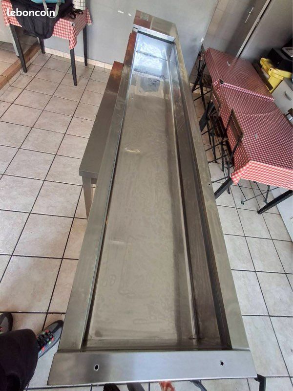 Saladette réfrigérée Equip’Pizza – 10 bacs GN 1/4 – inox – pizzeria (image 3)