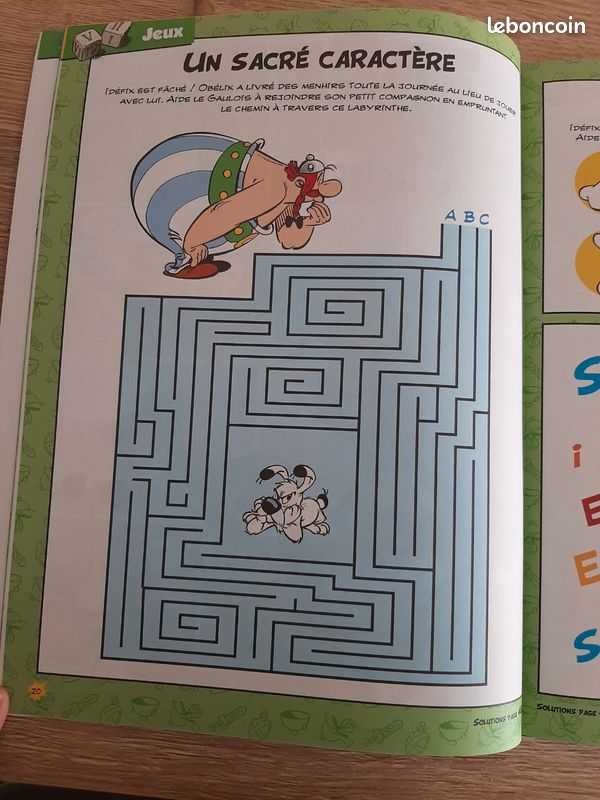 Cahier d'activités Idéfix neuf (image 6)