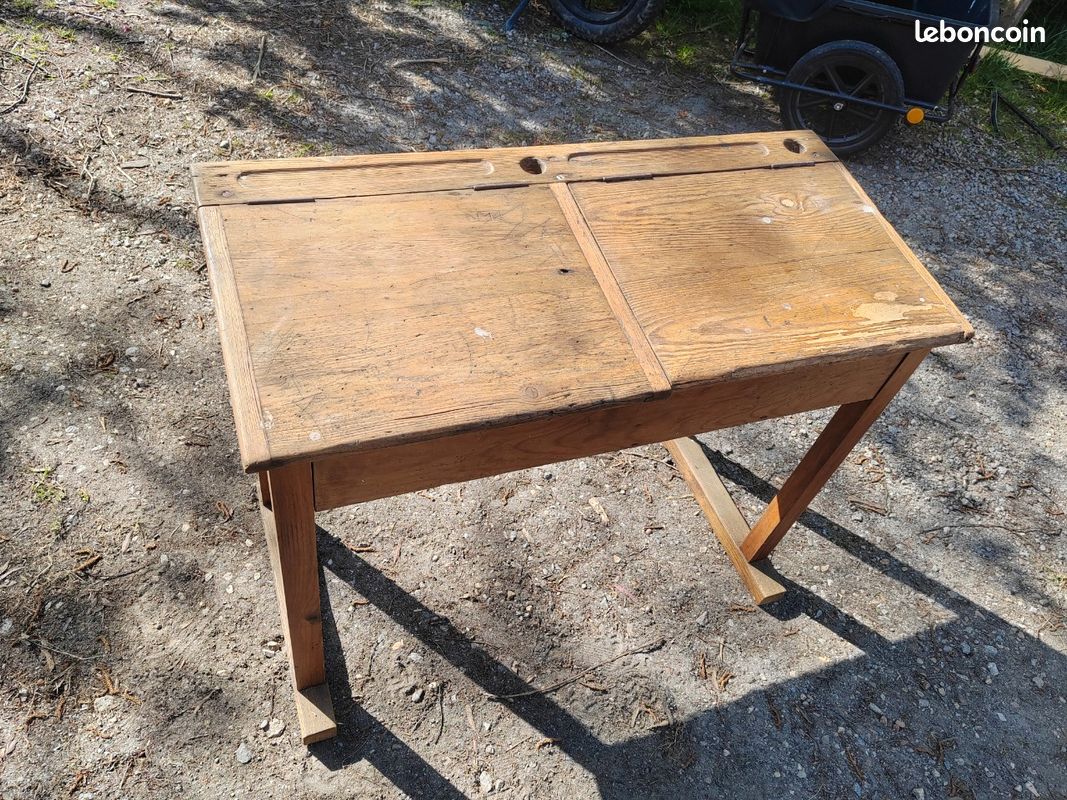 Bureau double écolier (image 1)