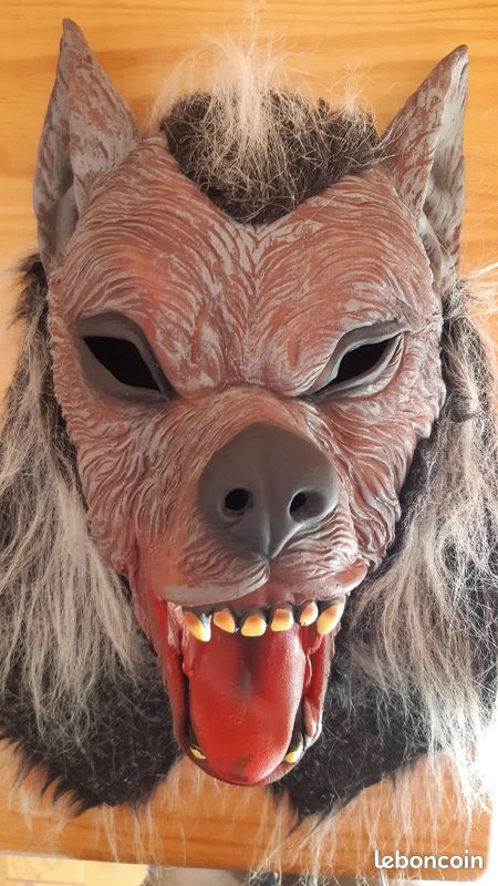 Masque loup garou déguisement (image 1)
