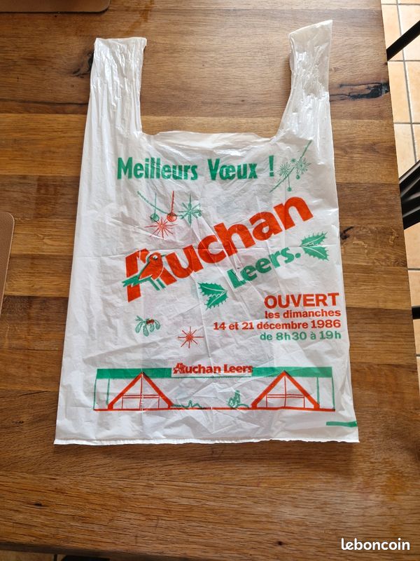 Sac auchan 1986 Collection