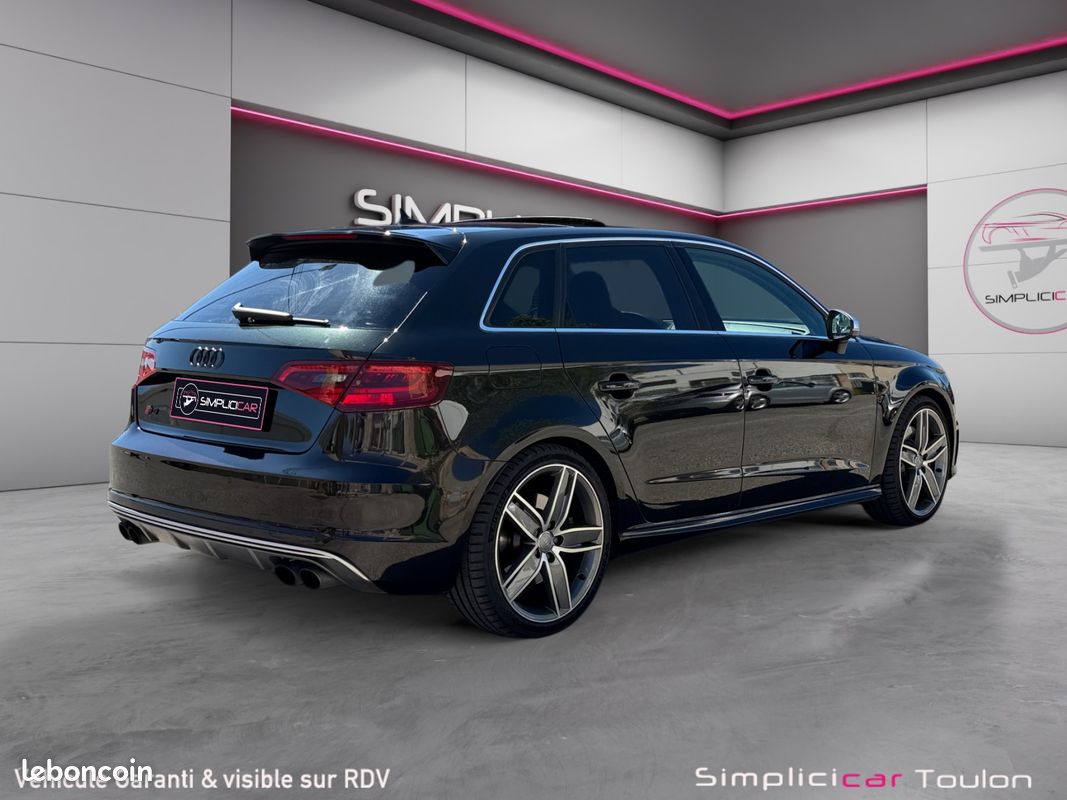 AUDI S3 2.0 TFSI S TRONIC 300cv - Entretien Exclusif Audi - Toit Ouvrant - Sièges Diamants - Garantie 12 mois (image 3)