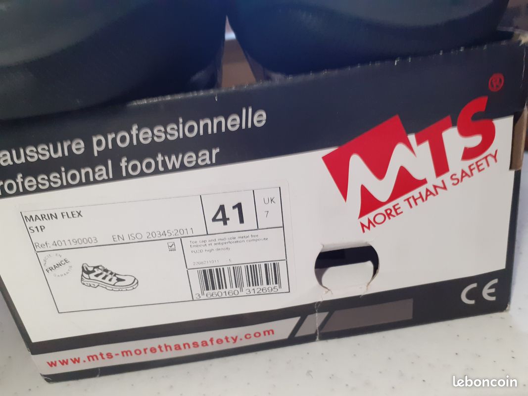 Chaussures de Sécurité Neuves T41 (image 4)