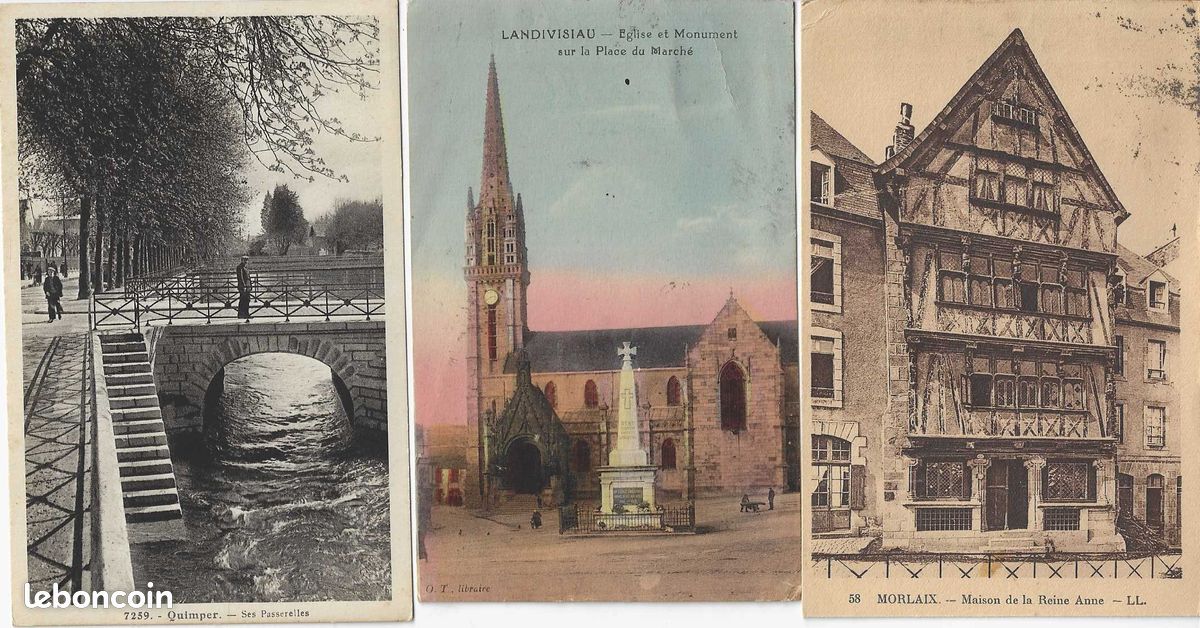 Lot De 29 Cartes Postales Anciennes – France – Bon état – Collection