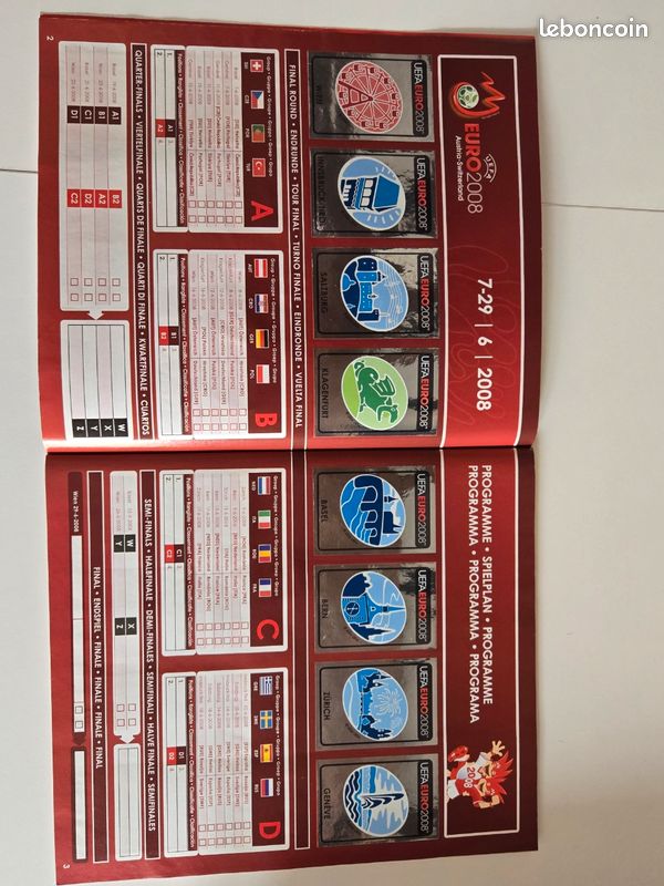 Album Panini EURO 2008 + Présentoir 100 Sachets - Neuf, Collection Complète 500 Stickers