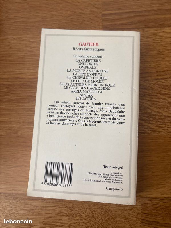Récit, fantastique et lettres à la présidente de Gauthier (image 3)