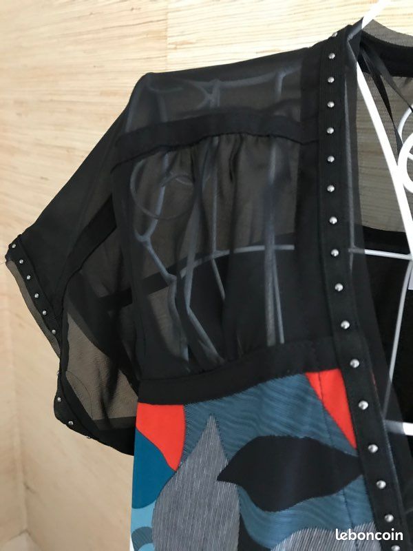 Robe imprimée voile épaule Captain neuve (image 2)