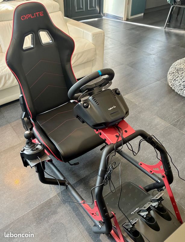 Setup complet OPLITE GT3 SIMRACING SUPERFAST v2 (inclus Volant+Pédalier+Shifter) (image 5)
