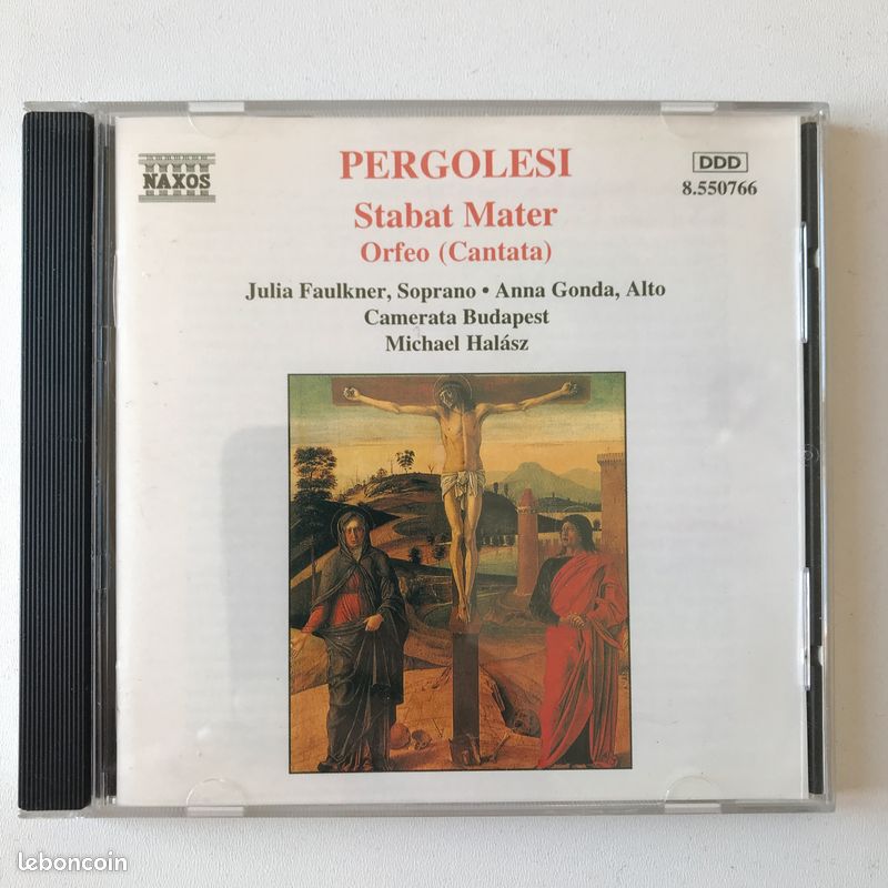 CD Stabat Mater - Pergolese - Michael Halász (image 1)