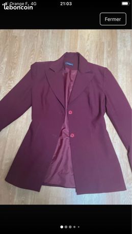 Medical Radiology Manteau Bleu Electrique Zara Tailleur Pantalon