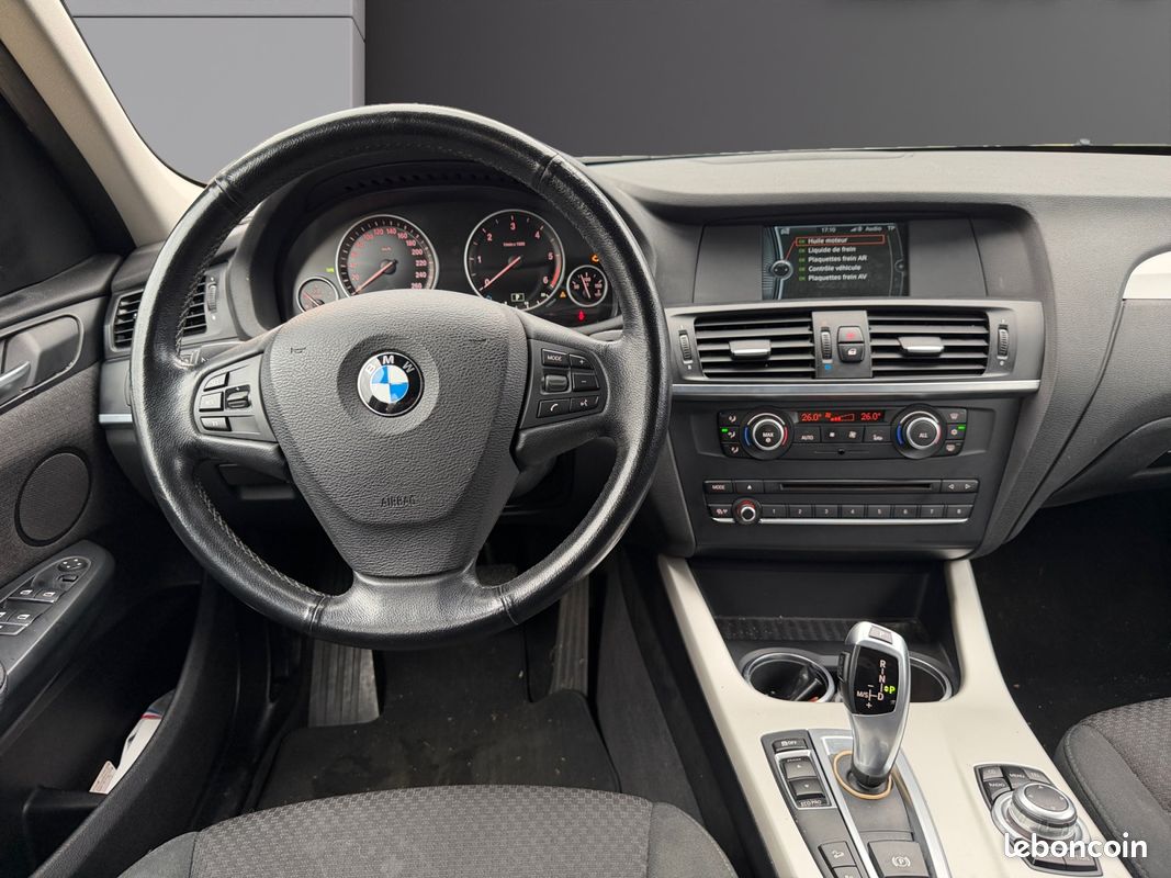 BMW X3 BUSINESS 184Ch Steptronic A Garantie 12 mois (image 12)