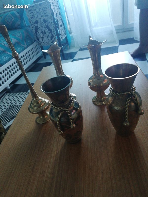 Ensemble verres cuivre (image 6)