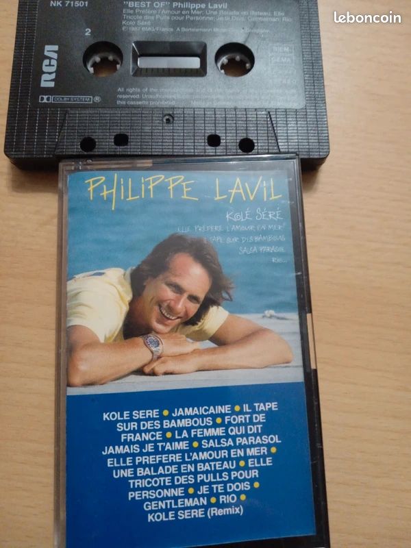 Cassette Audio : Philippe Lavil (image 1)