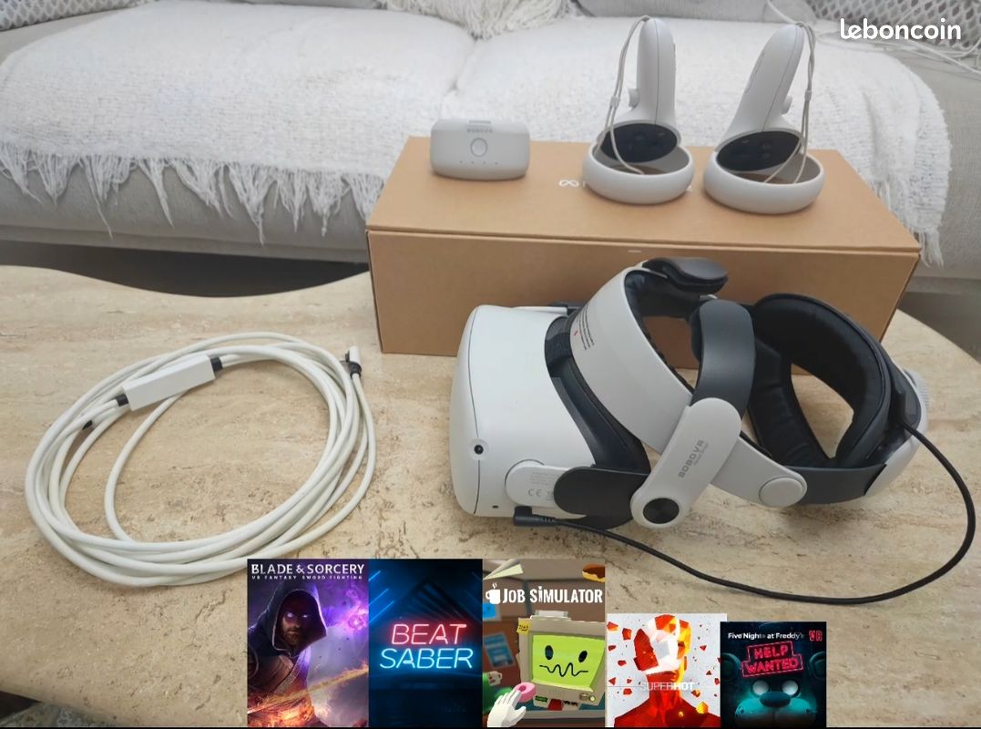 Oculus quest 🔥JEUX INCLUS🔥 Livraison Consoles