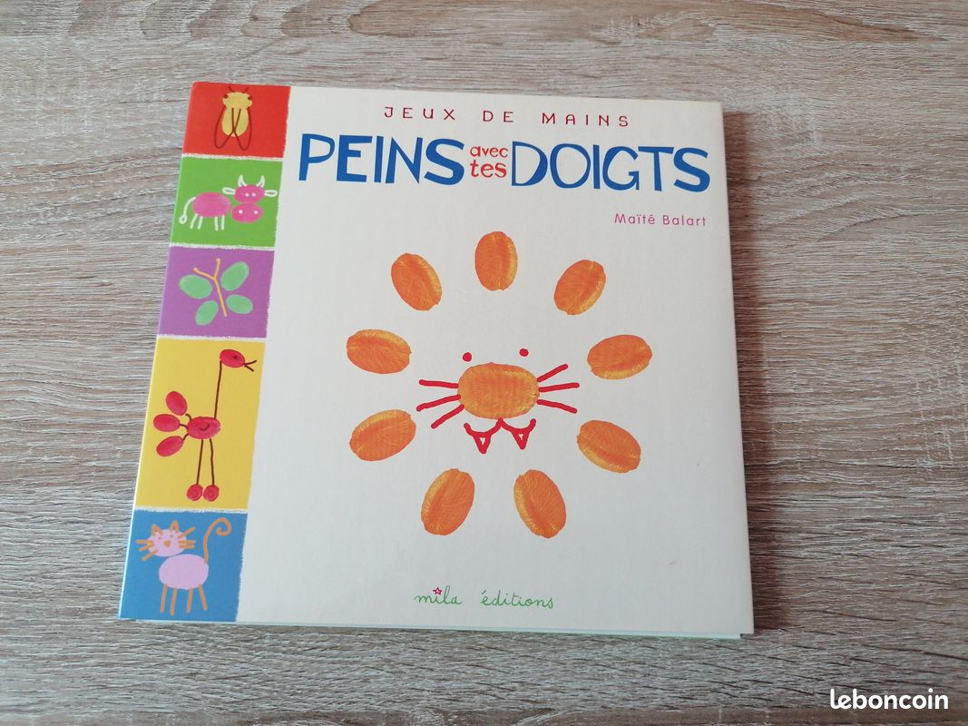 Livre Peins avec tes doigts Maite Balart (image 1)