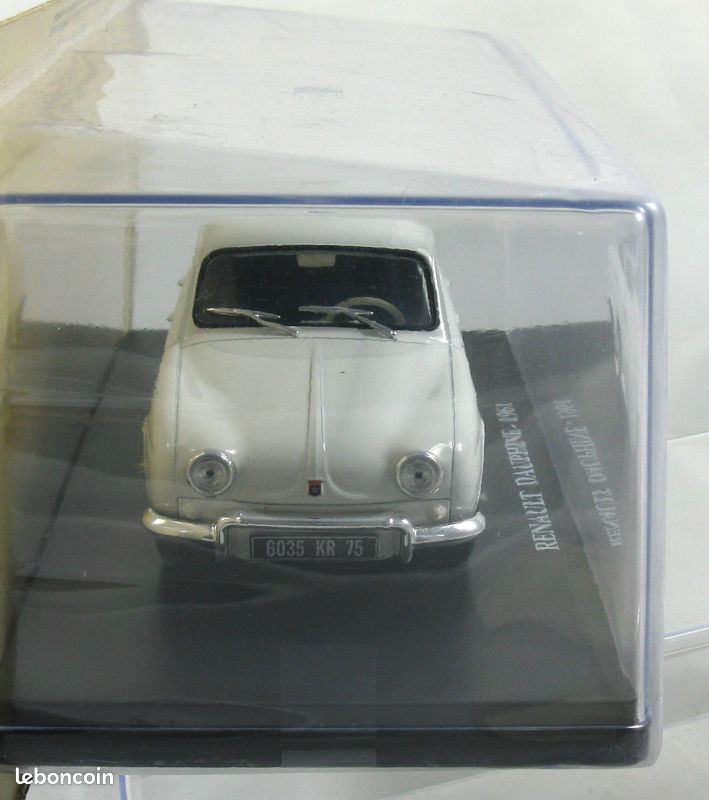 OPO 10 - Miniature Car Reproduced In 1/24 Scale Compatible With Renault Dauphine 1961 -PTVQ15 - Foto 7